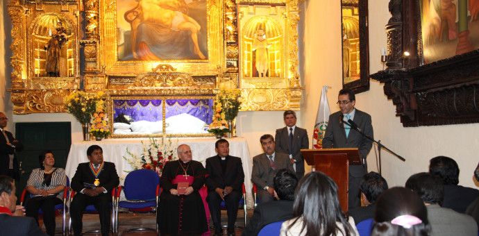 Ministerio de Cultura entregó capilla recuperada de San Lázaro de San Sebastián