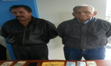 Policía captura a dos sujetos por ser presuntos autores de estafa con el cuento del oro