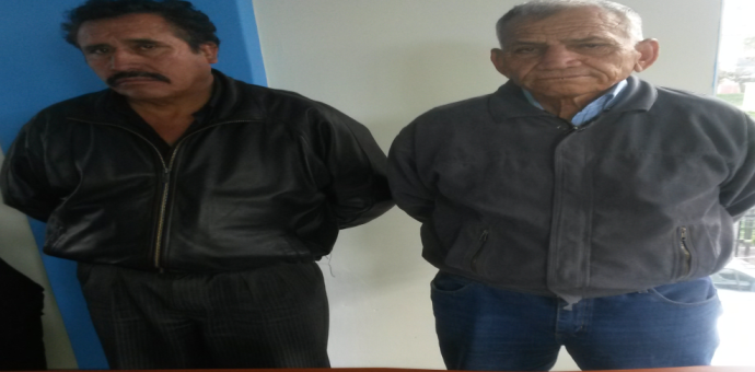 Policía captura a dos sujetos por ser presuntos autores de estafa con el cuento del oro