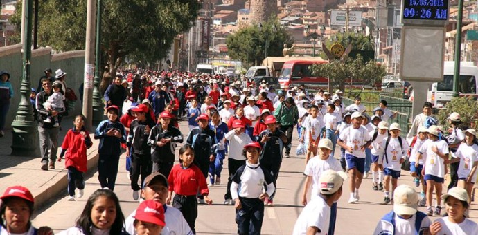 Más de mil estudiantes participaron en «Yo soy Maratón por mis Derechos»
