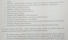 Sepa quien tuvo la culpa para el desaire de los dirigentes cusqueños que no pudieron viajar a Lima