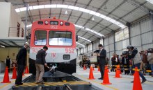 Inca Rail inauguró moderno patio taller de autovagones en Urubamba