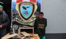 Detienen a supuesto albañil con más de 4 kilos de pasta básica de cocaina