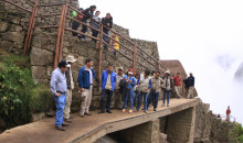 Nueva vía peatonal de salida de Machupicchu se entregará en mayo de este año