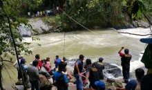 Continua búsqueda de 12 personas desaparecidas en río Koshireni en La Convención