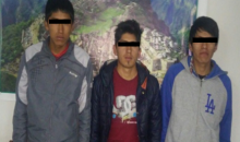 En San Sebastián capturan a 3 asaltantes que redujeron a un menor de edad