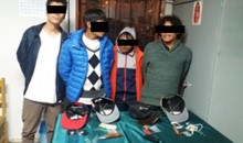 Capturan a cuatro menores de edad tras asaltar a dos escolares