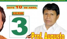 Augusto Idme: «Reivindicaré los derechos del maestro y defenderé la escuela pública»