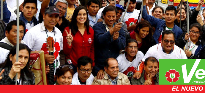 Verónika Mendoza anuncia que 12 millones de peruanos tendrán gas en su gobierno