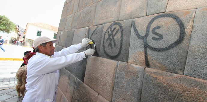 Atentados de lesa cultura fueron denunciados a la Tercera Fiscalía Penal del Cusco Atentados de lesa cultura fueron denunciados a la Tercera Fiscalía Penal del Cusco