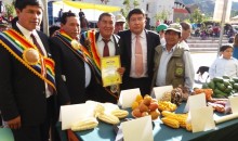 Productores de maíz Chullpi de Paruro fueron premiados en feria mundial de Rusia