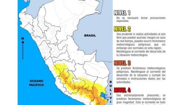 Senamhi advierte que persistirán temperaturas muy bajas en la sierra hasta el 3 de junio