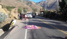 Dos personas fallecidas en accidentes de tránsito en Urcos y Oropesa