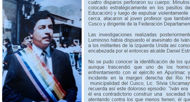 A 26 años de la dolorosa partida del regidor y docente universitario Ivan Pérez Ruibal