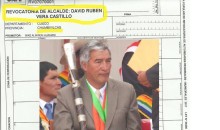 Adquieren kit electoral para solicitar la revocatoria del alcalde de Chumbivilcas David Vera