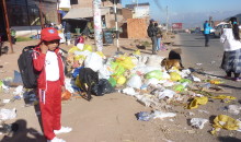 Cusco: Paradero de transporte público convertido en un basurero [Fotos]