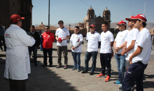 Futbolistas de Cienciano y Deportivo Garcilaso se sumaron a la campaña «Dale Vida a tu Patrimonio»