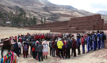 Autoridades y comuneros recorrieron el Qhapaq Ñan hacia el Collasuyo