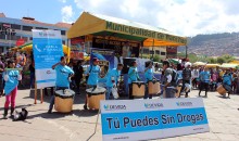 Jóvenes promueven festival artístico para sensibilizar en prevención del consumo de drogas