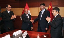 Perú y China suscriben convenios para promoción de proyectos mineros y energéticos