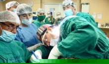 En hospital Lorena extirpan tumor gigante de 4 kilos a paciente de 25 años