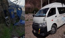 Cuatro personas heridas deja el choque de dos vehículos en Urubamba