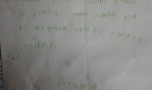 Desgarradora carta deja una niña de 10 años antes de quitarse la vida