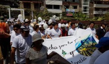 Contundente marcha por la paz y contra la violencia en Machu Picchu