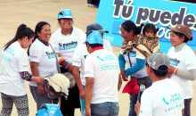 DEVIDA realizó primera “Caravana de prevención  consumo de drogas” en Poroy