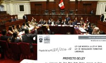 Aprueban proyecto fujimorista para que jóvenes de institutos practiquen sin sueldo