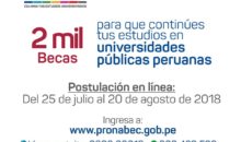 Estudiantes de la UNSAAC pueden postular a 2 mil becas hasta el 20 de agosto