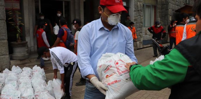 Consettur llevó más de 4 toneladas de ayuda a hermanos del distrito de MachuPicchu