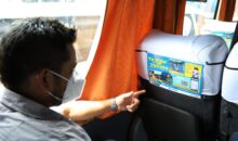 Sutran lanza campaña de sensibilización con cartillas de información preventiva en buses