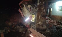 Camión cargado de ladrillos se estrella contra una vivienda en Marcapata