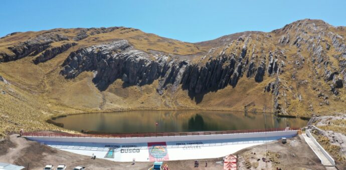Represa de Casuira inaugurada en Canchis permitirá almacenar 2 millones de m3 de agua