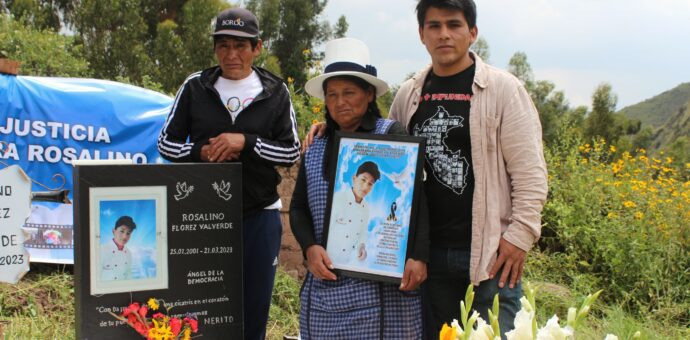Se cumple un año del asesinato de Rosalino Florez y los culpables siguen libres