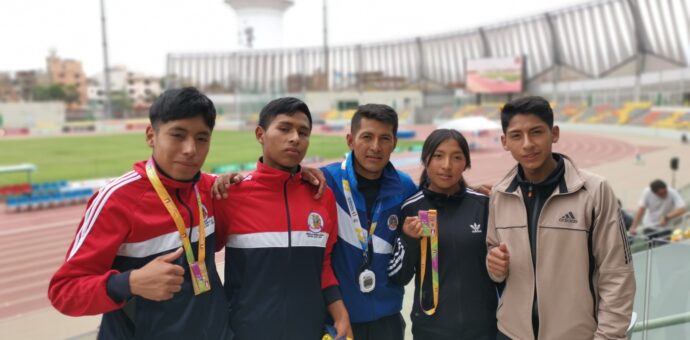 Atletas juveniles consiguen medallas de oro para Chumbivilcas