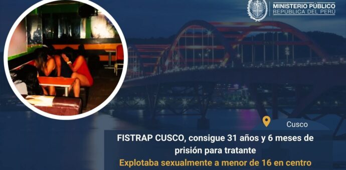 Condenan a más de 31 años de prisión a hombre por explotación de menor captada por internet