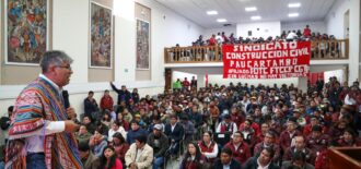 Gobernador Regional expuso balance de gestión en audiencia pública en Paucartambo