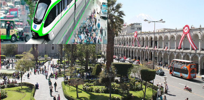 La primera ciudad del Perú en tener un monorriel será Arequipa