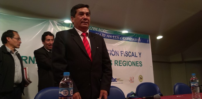 Edwin Licona no asistió a debate organizado por Propuesta Ciudadana