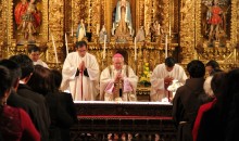 Ofrecen misa de acción de gracias por los años de labor de Monseñor Ugarte