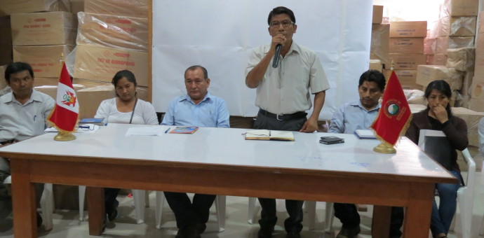 Municipalidad de Quellouno entregó material a instituciones educativas