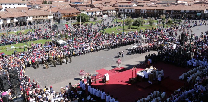 Festividad del Corpus Christi será este jueves en la plaza de armas del Cusco