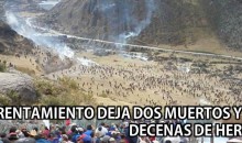 Declaran estado de emergencia en Chumbivilcas, Espinar y provincias de Apurímac