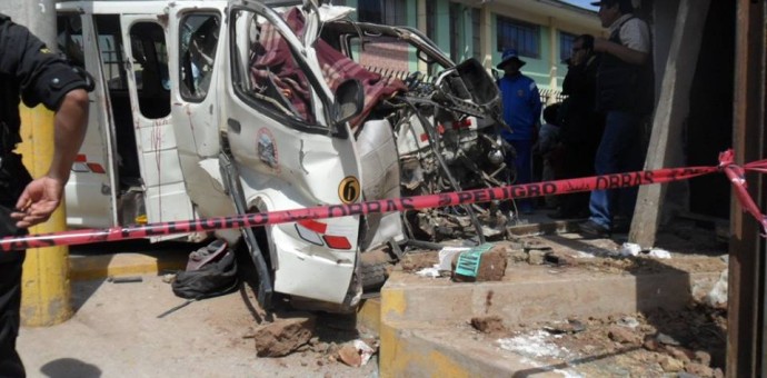 Cuatro estudiantes mueren en accidente de tránsito en Marangani