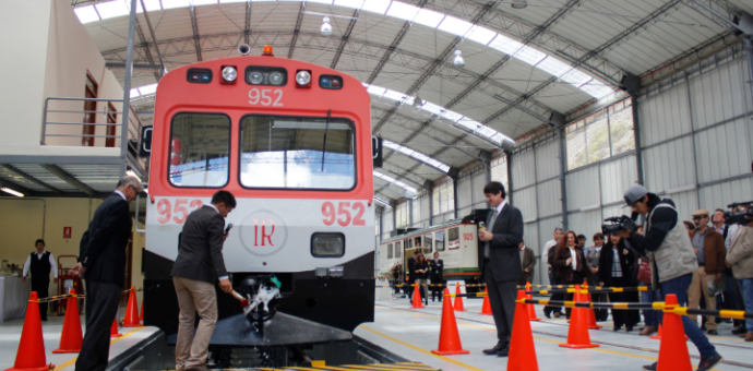 Inca Rail inauguró moderno patio taller de autovagones en Urubamba