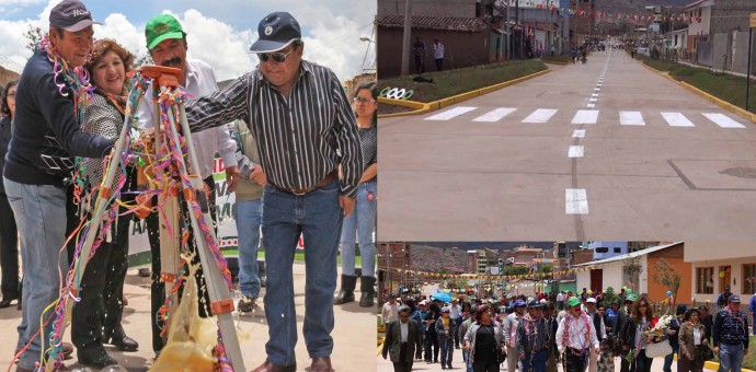 Municipalidad de Wanchaq entregó obra asfaltada en Av. República de Bolivia