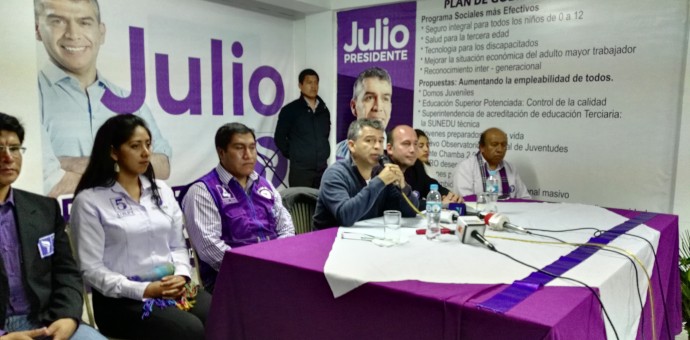 Partido de Julio Guzmán se podría quedar sin candidatos al Congreso en Cusco