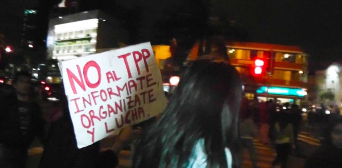 Movilización en contra del TPP Acuerdo Trans – Pacífico en Cusco [Video]